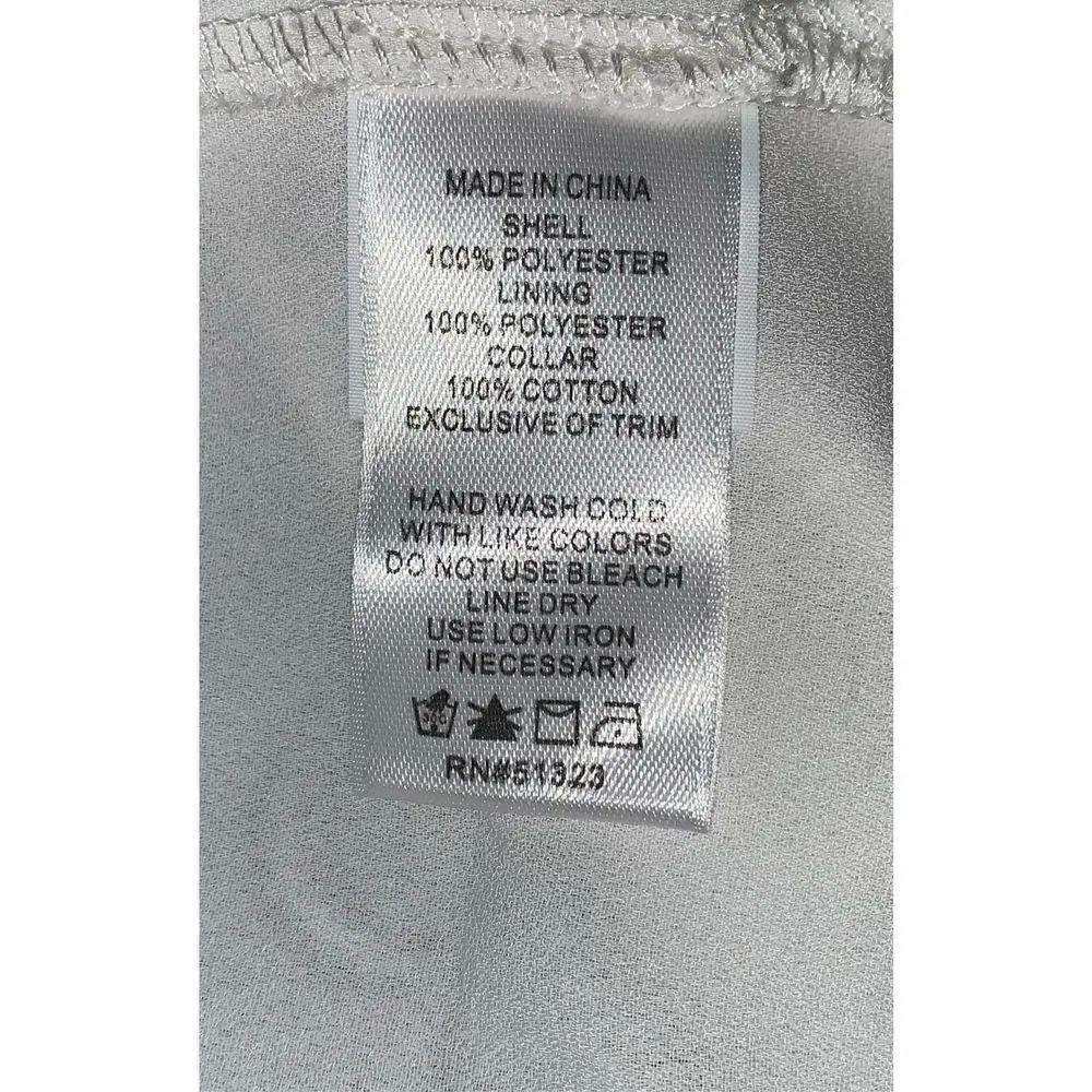 CeCe Sheer Blouse - Picture 6 of 6